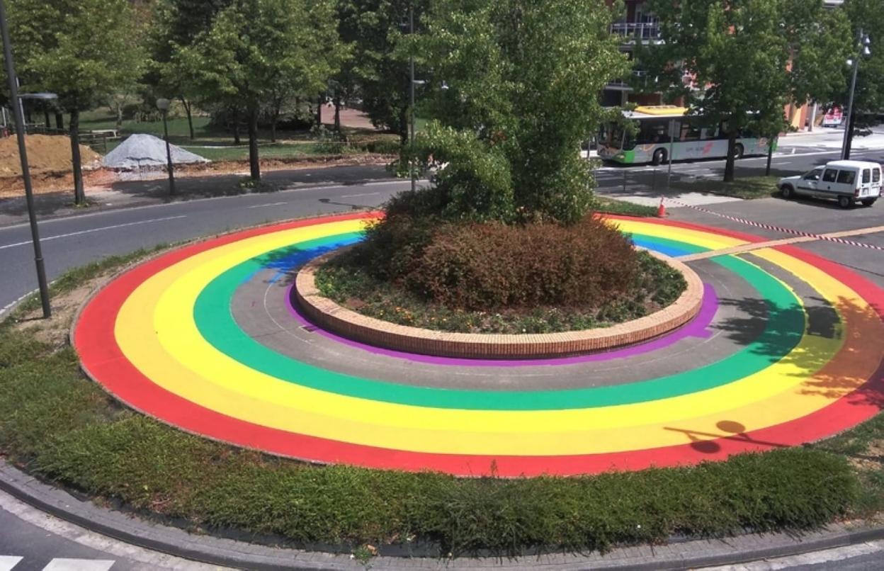 El nuevo aspecto que luce la plaza Arístegui de Puiana. 