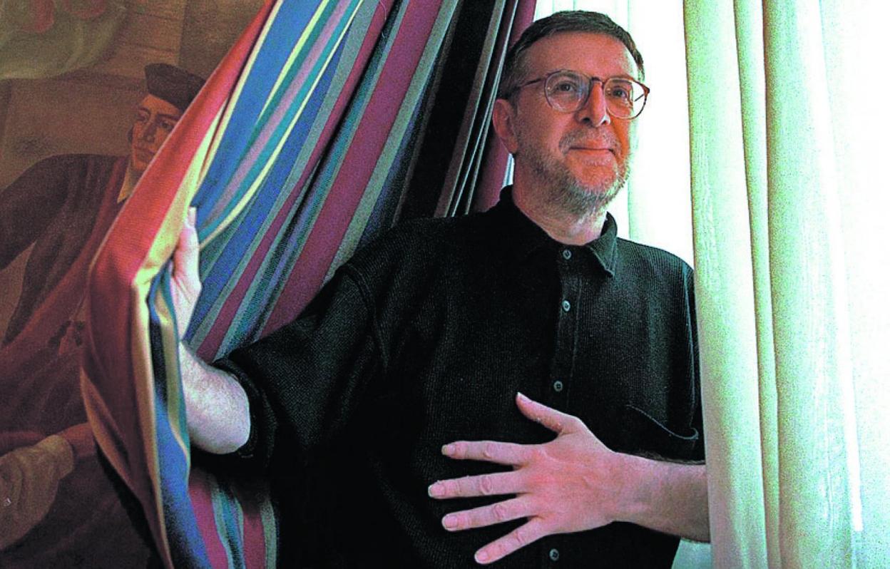 Innovador. Eguillor fue uno de los pioneros en España del arte generado por ordenador. 