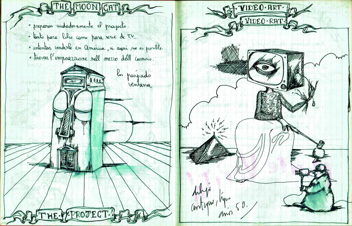 Publican por vez primera el 'Diario de Nueva York' del artista vasco Juan Carlos Eguillor, un testimonio muy personal de sus deseos y frustraciones