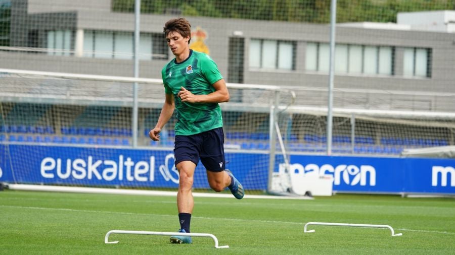 La Real Sociedad ha vuelto a los entrenamientos. 