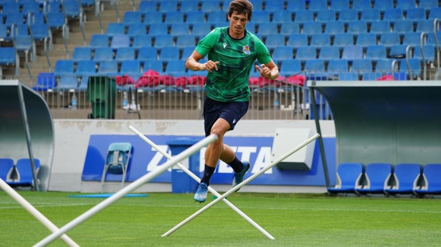 La Real Sociedad ha vuelto a los entrenamientos. 