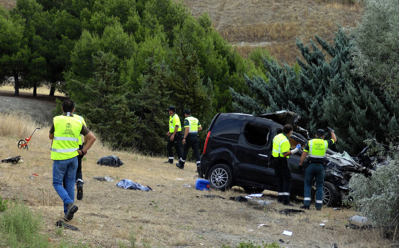 Fotos: Accidente mortal de un irunés en Valladolid