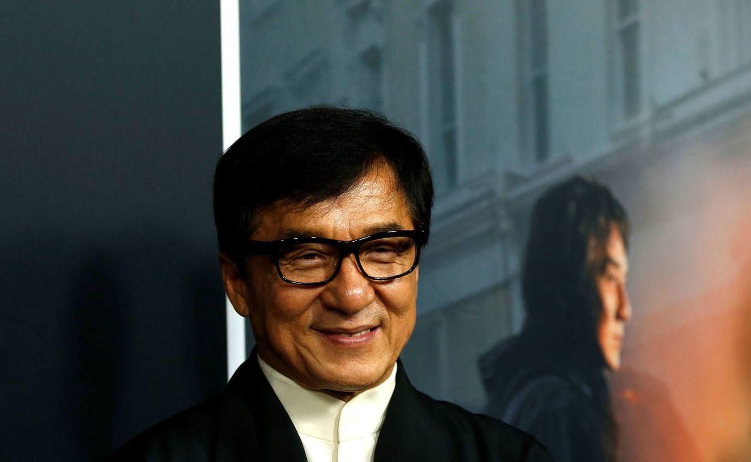 10- Jackie Chan.- La estrella de 66 años nacida en Hong Kong ha vuelto a recalar en la lista.