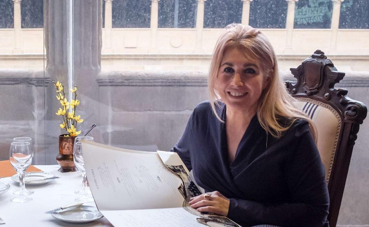 López Telleria en la exposición 'Arzak bere saltsan' realizada el pasado año en el museo San Telmo. 