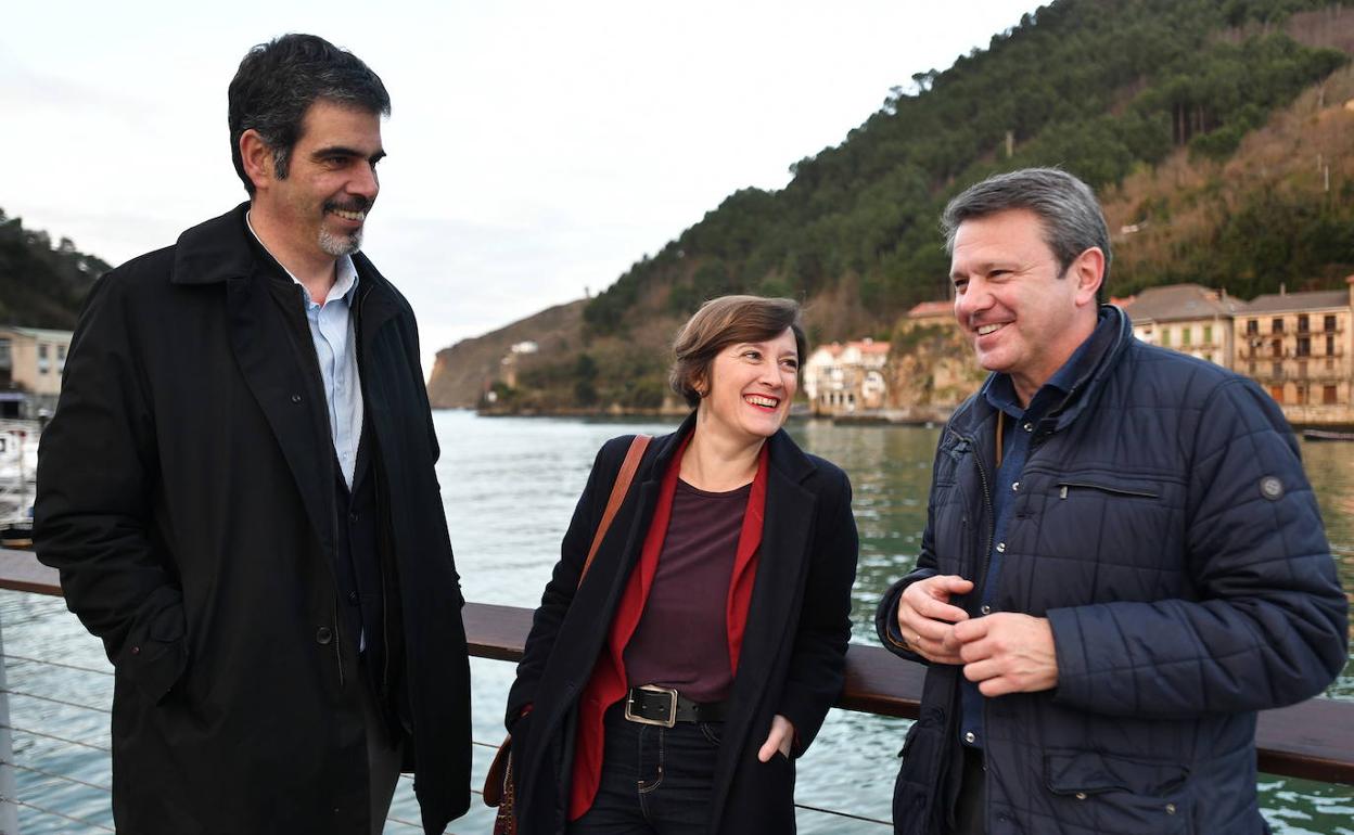 Goia, Otaegi y Santano. 