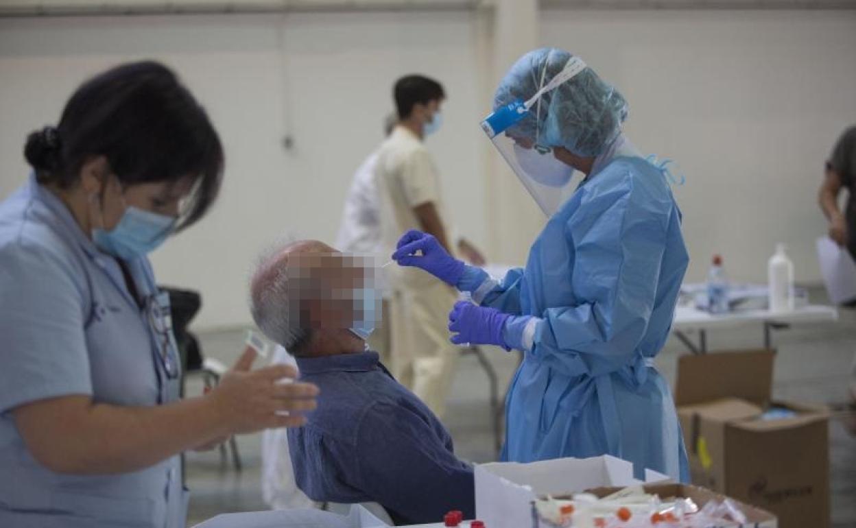 En Ficoba se están realizando las pruebas PCR.