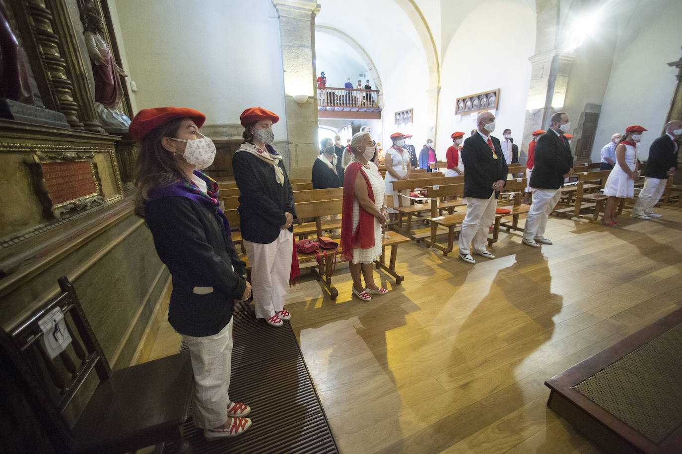Hondarribia vive un 8 de septiembre extraño. 