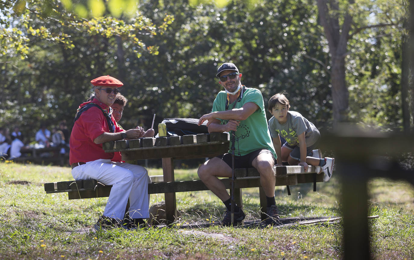 Hondarribia vive un 8 de septiembre extraño. 