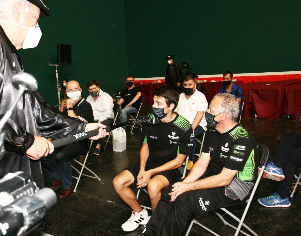 Patxi Lopez de Uralde Fernandez de Larrea es el ganador del XLVII concurso de quesos de Ordizia elaborados por pastores con leche cruda de Ardi Latxa o Karrantzana