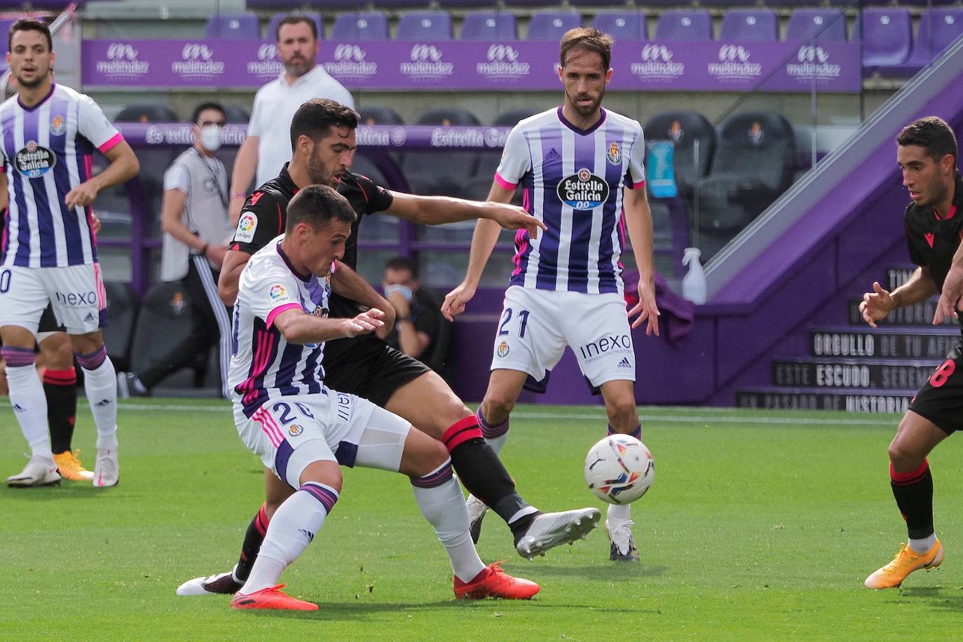 Fotos: Las mejores imágenes del partido Valladolid-Real Sociedad