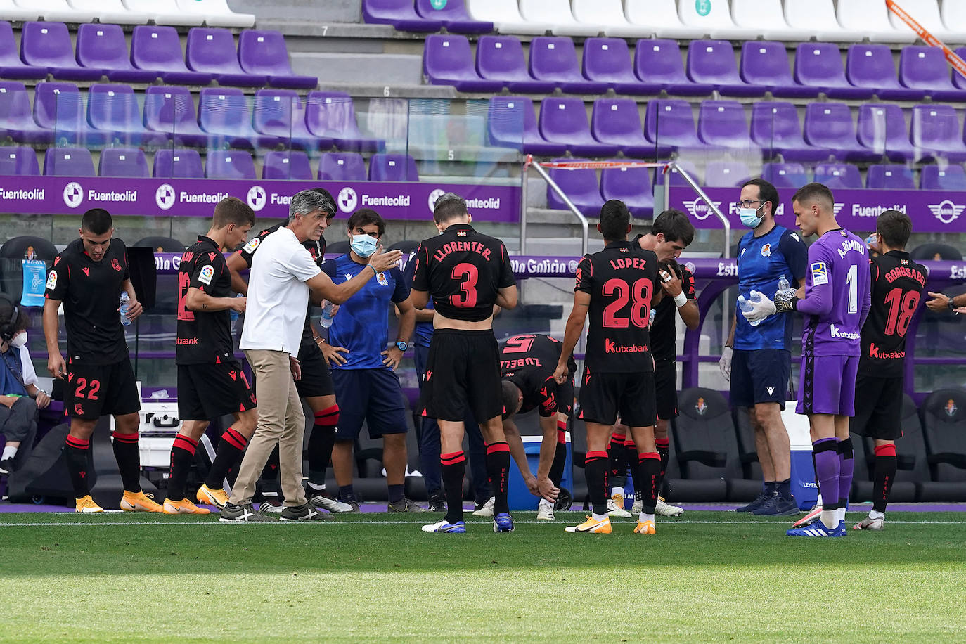 Fotos: Las mejores imágenes del partido Valladolid-Real Sociedad