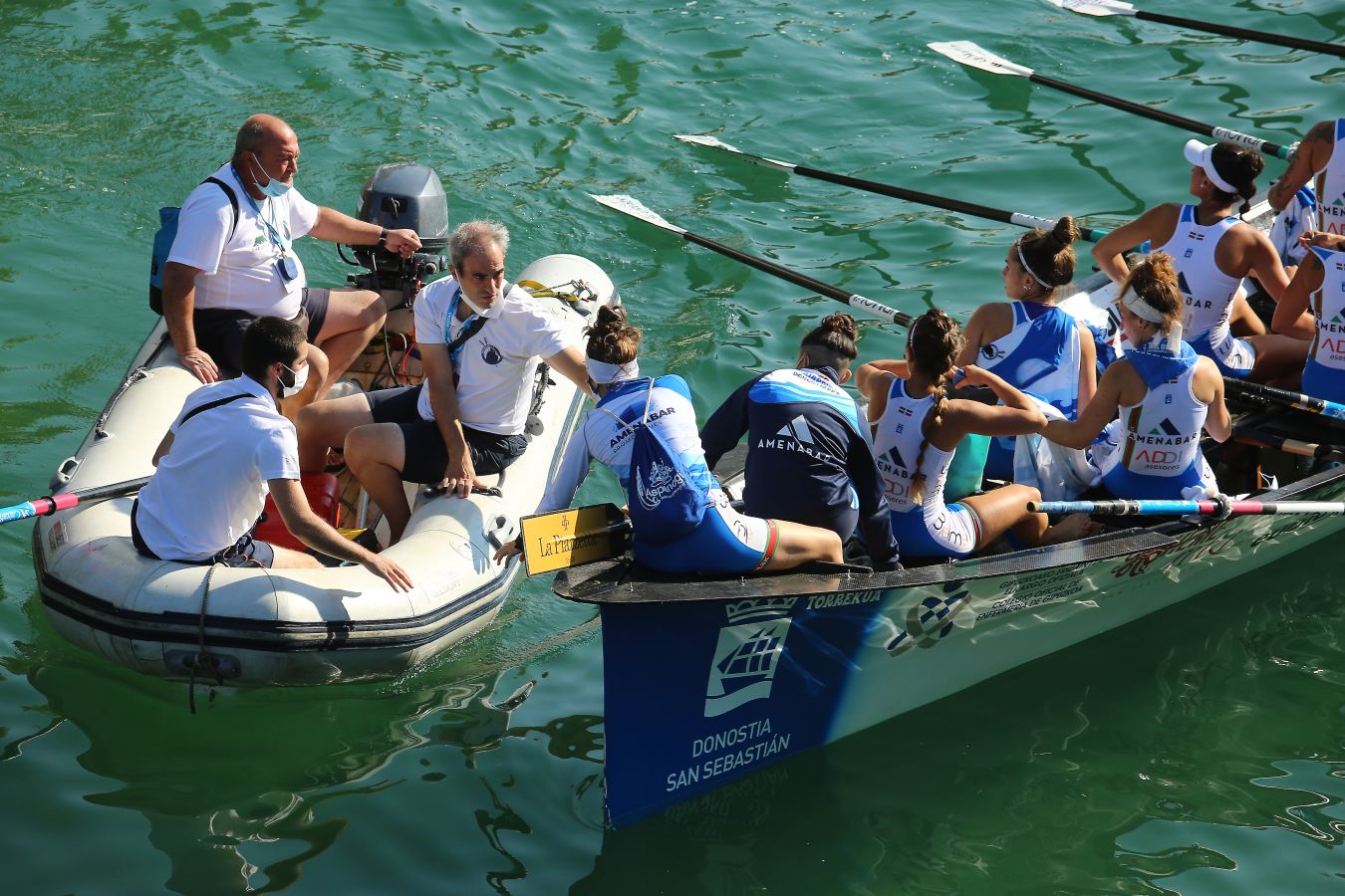 Orio gana la Bandera de La Concha femenina