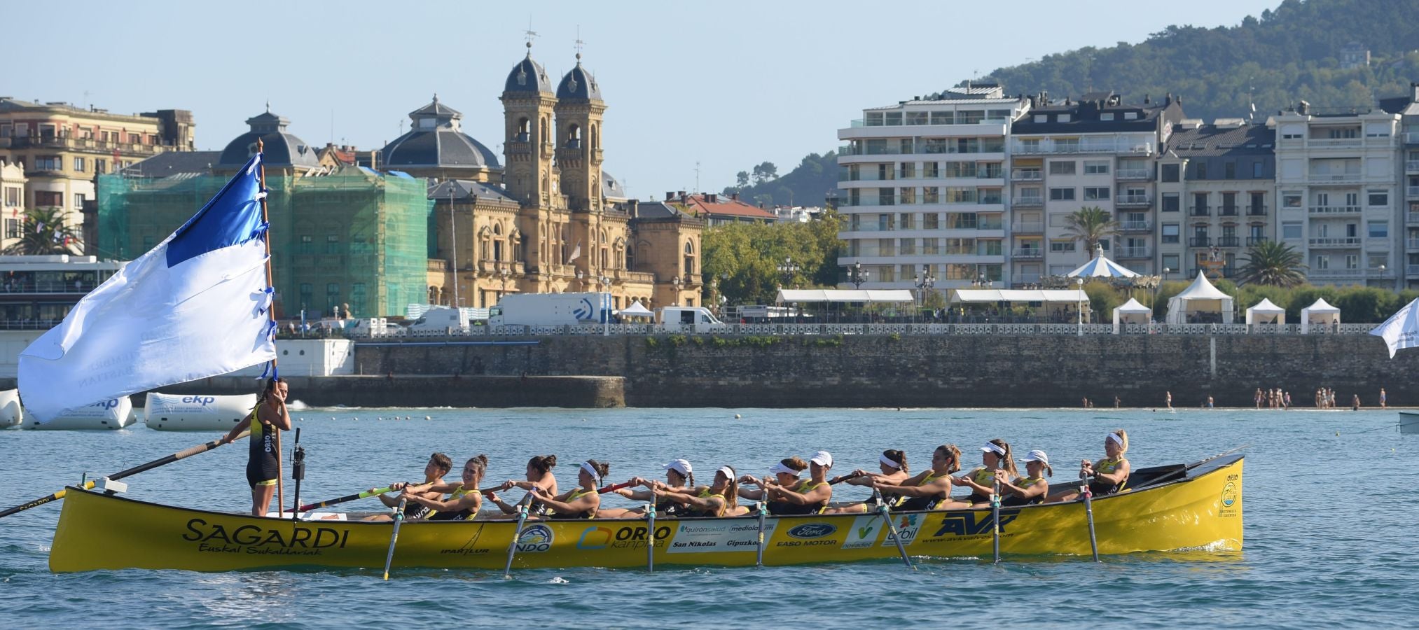 Orio gana la Bandera de La Concha femenina