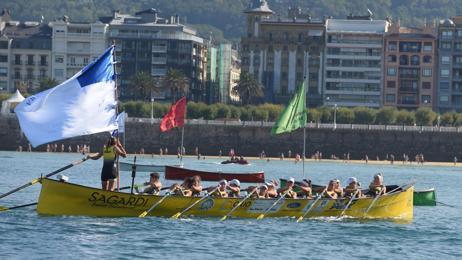 Orio gana la Bandera de La Concha femenina