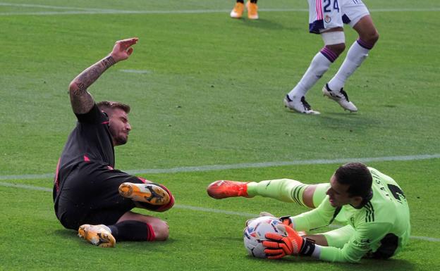 El uno a uno de los jugadores de la Real contra el Valladolid