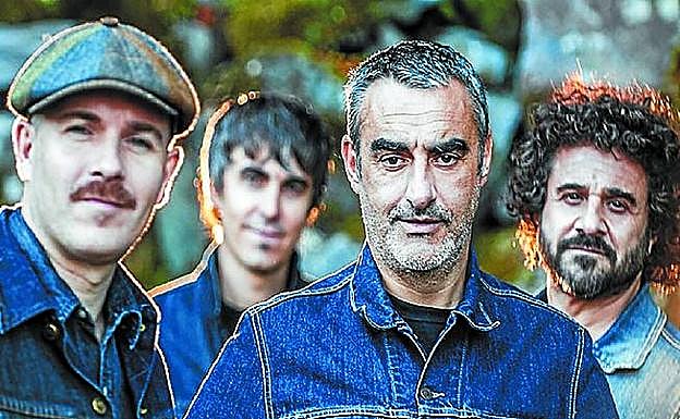 El cuarteto vizcaíno Gatibu, que actúa en el Doka.