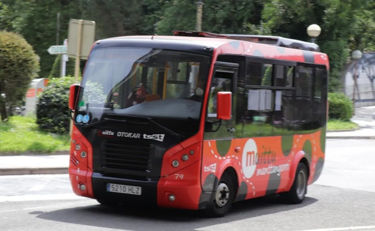 El vecindario podrá utilizar gratuitamente el bus Manttangorri. 
