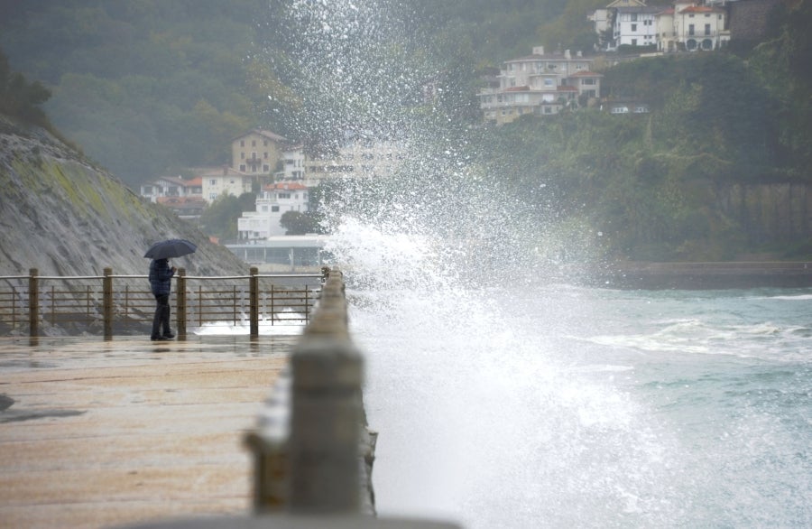 Fotos: &#039;Odette&#039; barre Gipuzkoa