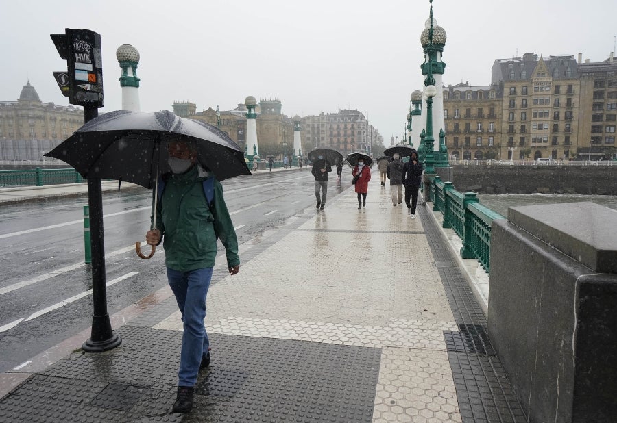 Fotos: &#039;Odette&#039; barre Gipuzkoa