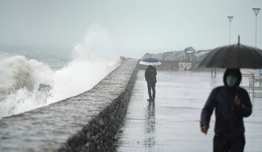Fotos: &#039;Odette&#039; barre Gipuzkoa