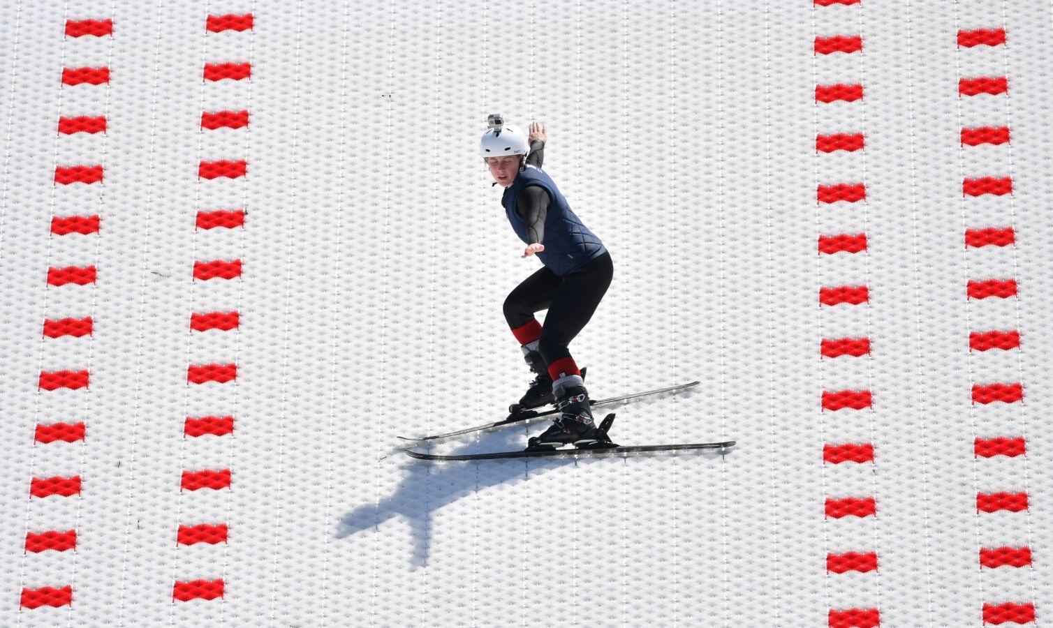 Entrenamientos para los Juegos Olímpicos de invierno