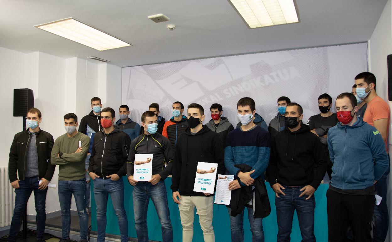 Pelota: Los pelotaris de Baiko convocan doce días de huelga en octubre