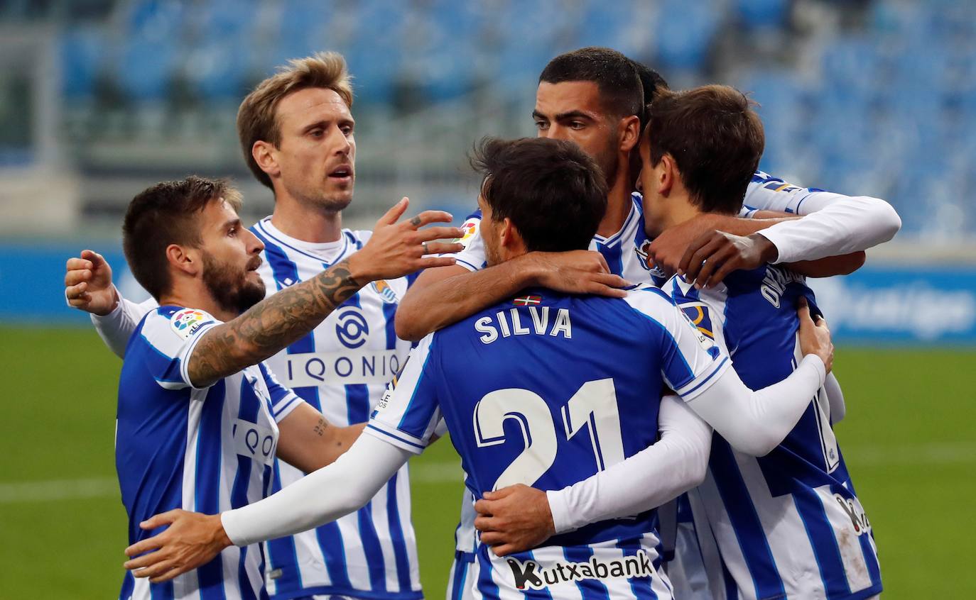 Las imágenes del Real Sociedad - Getafe disputado en el Reale Arena