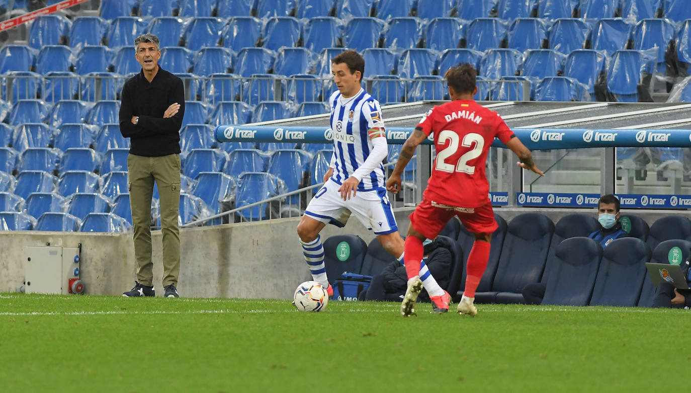 Las imágenes del Real Sociedad - Getafe disputado en el Reale Arena