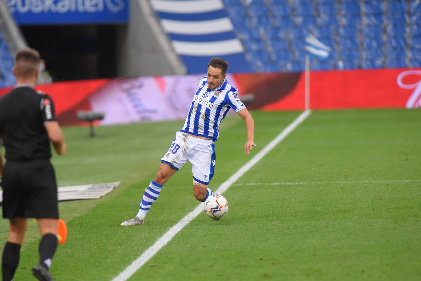 Las imágenes del Real Sociedad - Getafe disputado en el Reale Arena