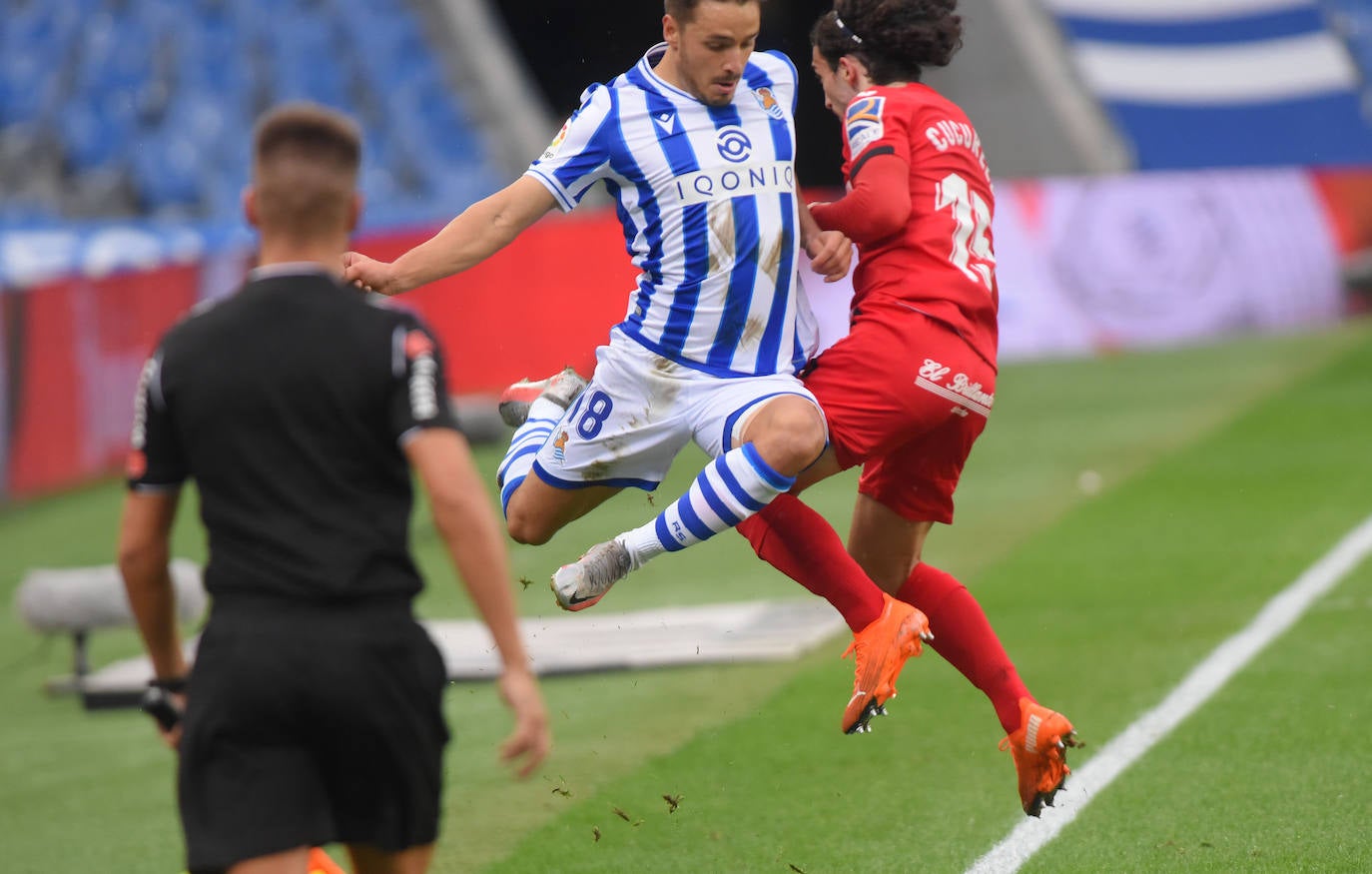 Las imágenes del Real Sociedad - Getafe disputado en el Reale Arena