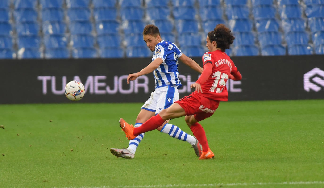 Las imágenes del Real Sociedad - Getafe disputado en el Reale Arena