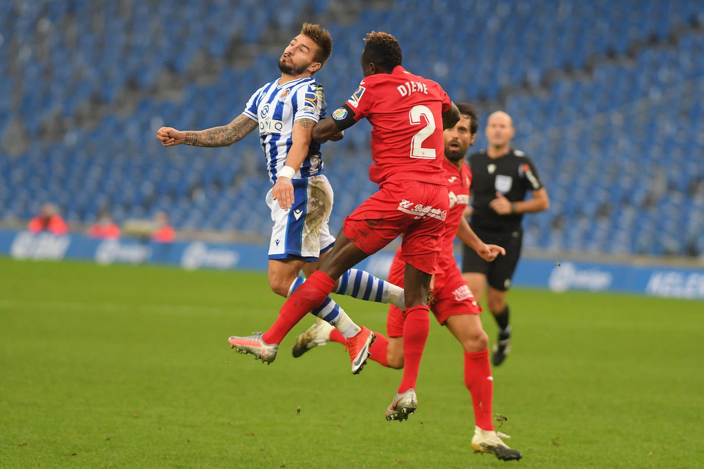 Las imágenes del Real Sociedad - Getafe disputado en el Reale Arena