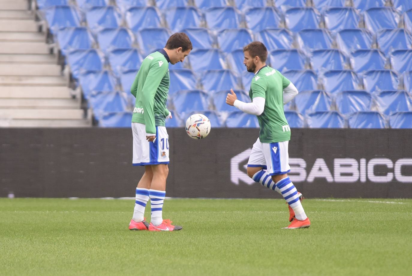 Las imágenes del Real Sociedad - Getafe disputado en el Reale Arena