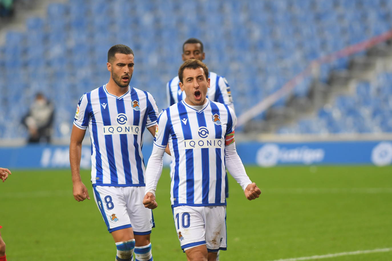 Las imágenes del Real Sociedad - Getafe disputado en el Reale Arena