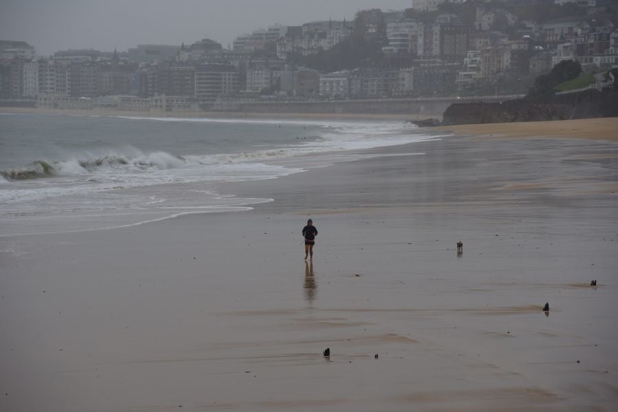 Las rachas de viento máximas registradas en zonas expuestas han alcanzado los 133,3 kilómetros por hora en Matxitxako