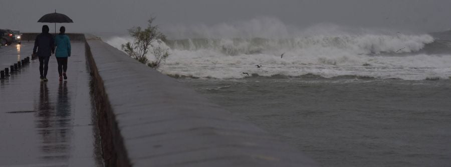 Las rachas de viento máximas registradas en zonas expuestas han alcanzado los 133,3 kilómetros por hora en Matxitxako