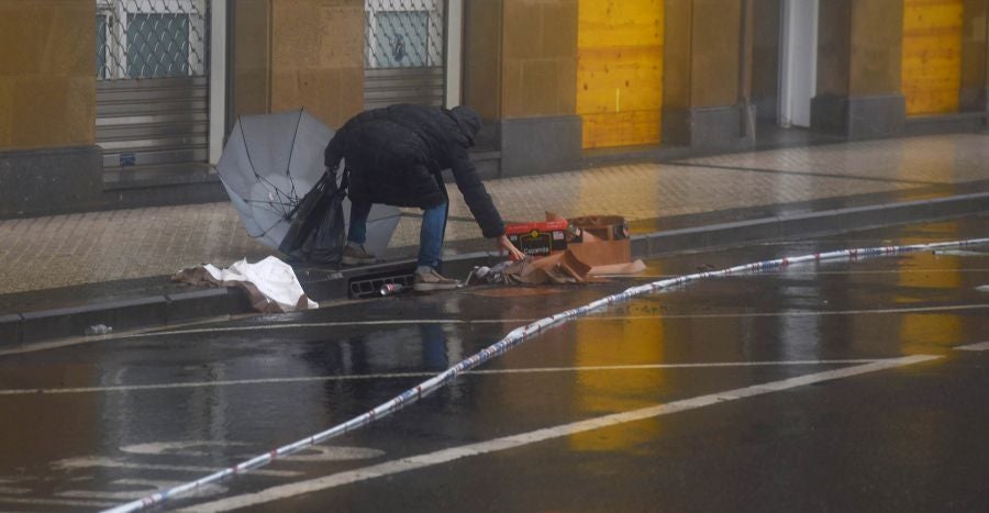 Las rachas de viento máximas registradas en zonas expuestas han alcanzado los 133,3 kilómetros por hora en Matxitxako