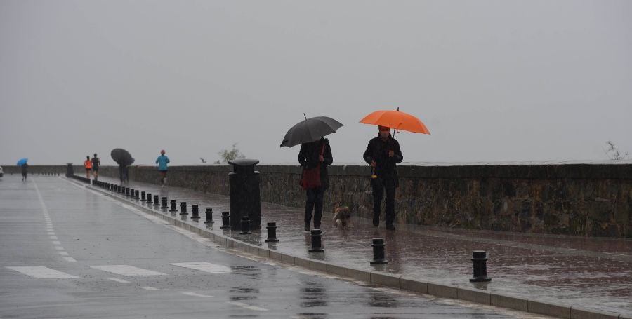 Las rachas de viento máximas registradas en zonas expuestas han alcanzado los 133,3 kilómetros por hora en Matxitxako