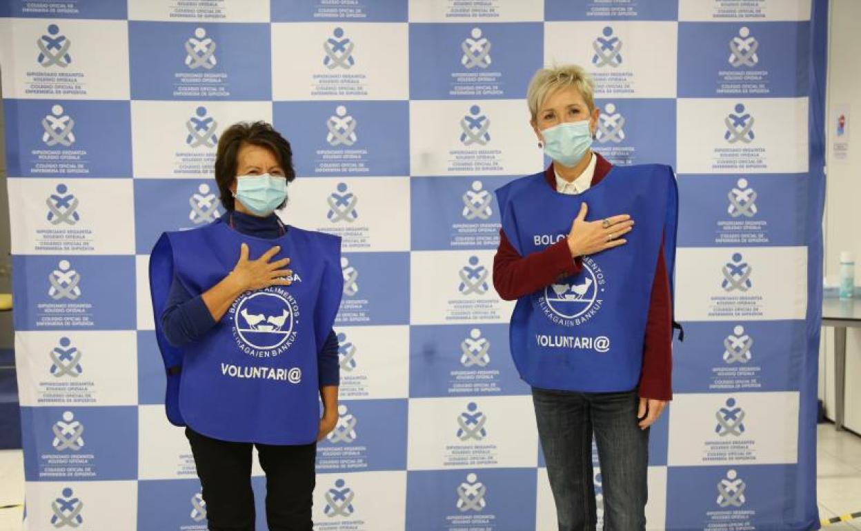 El Colegio de Enfermería de Gipuzkoa será la imagen de la gran recogida del Banco de Alimentos