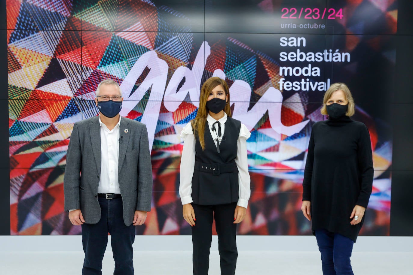 Sophie et Voilà, Álex Vallejo o Inge Zubeldia presentarán sus colecciones sobre una pasarela de San Telmo, cuyo aforo se ha reducido al 30% de su capacidad habitual