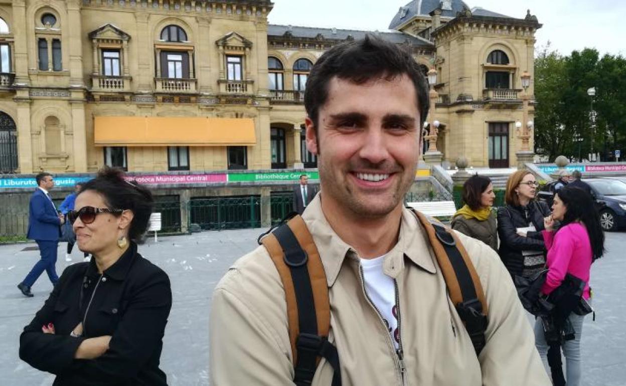 Mikel Lezama, concejal del PP en el Ayuntamiento de San Sebastián. 