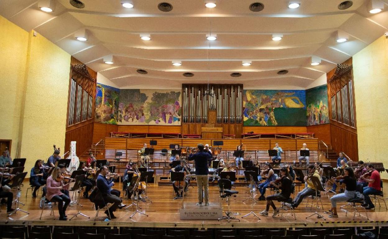 La Orquesta Sinfonica de Euskadi y Musikene forman una única orquesta para un concierto extraordinario