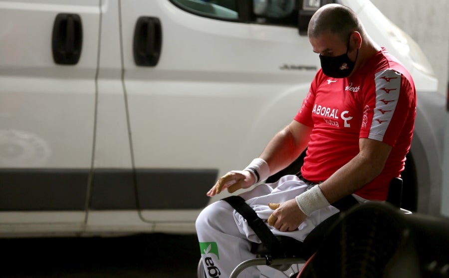 Errenteria ha acogido la final de pelota vasca adaptada, donde se han medido los jugadores clasificados el 4 de octubre en Bidania. 
