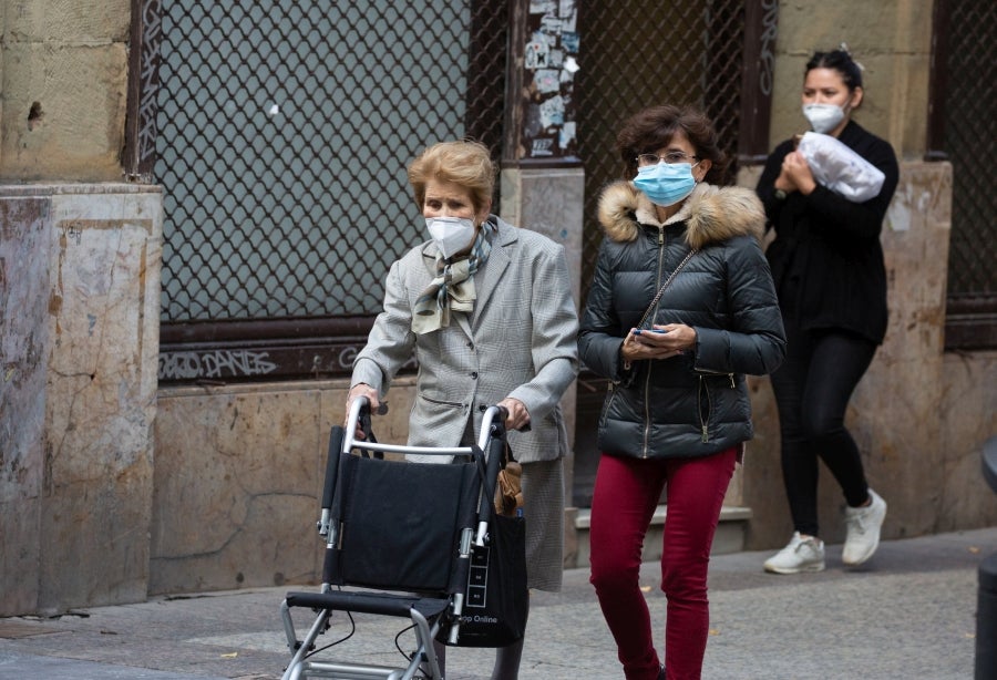 Fotos: Turismo con mascarilla y frío