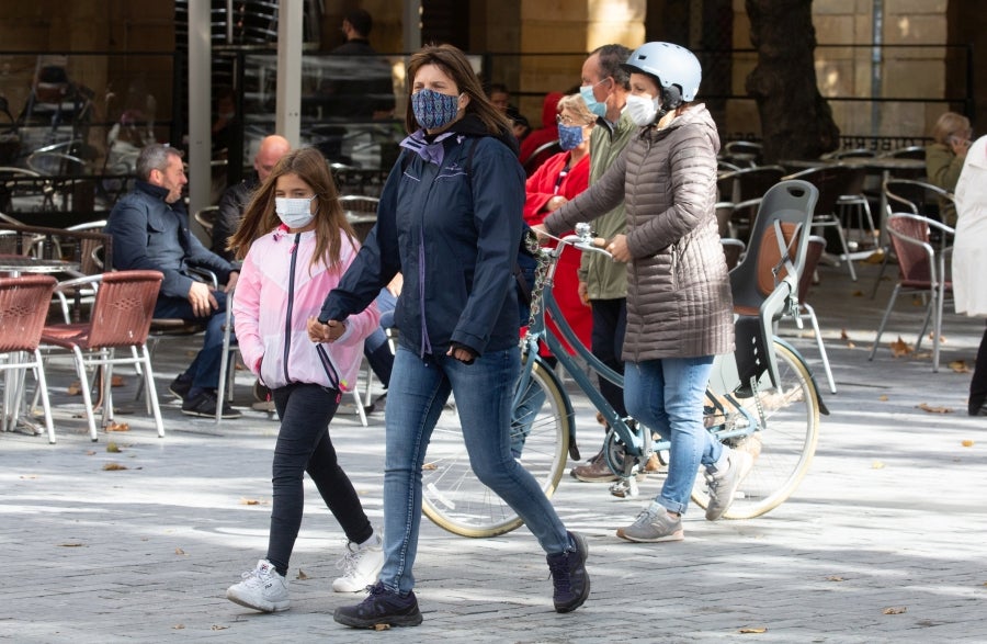 Fotos: Turismo con mascarilla y frío