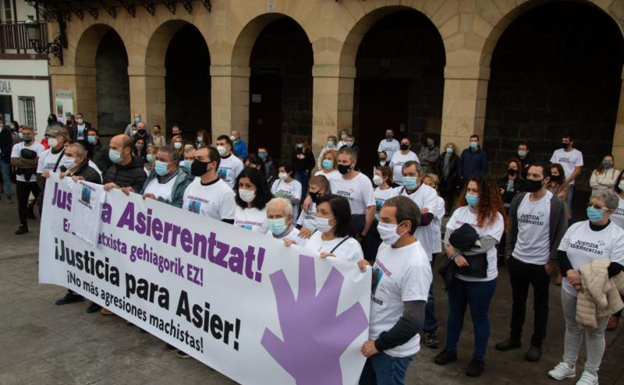 Concentración este domingo en Urnieta para pedir justicia para Asier Niebla