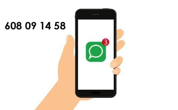 También puedes enviarnos tus experiencias, fotos y vídeos por WhatsApp.
