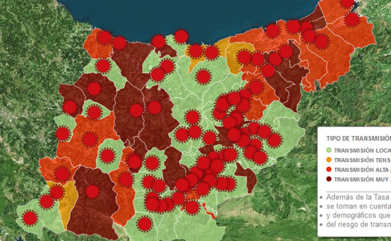 Gráfico: Pulsa para ver el detalle de cada localidad.