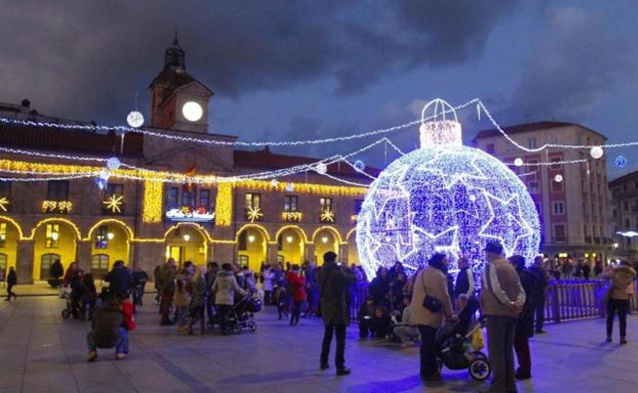 La brasa de la Navidad