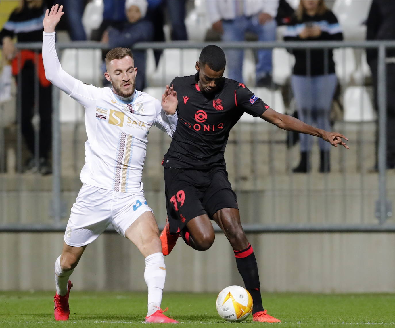 La Real Sociedad ha debutado este jueves en la Europa League ante el Rijeka croata